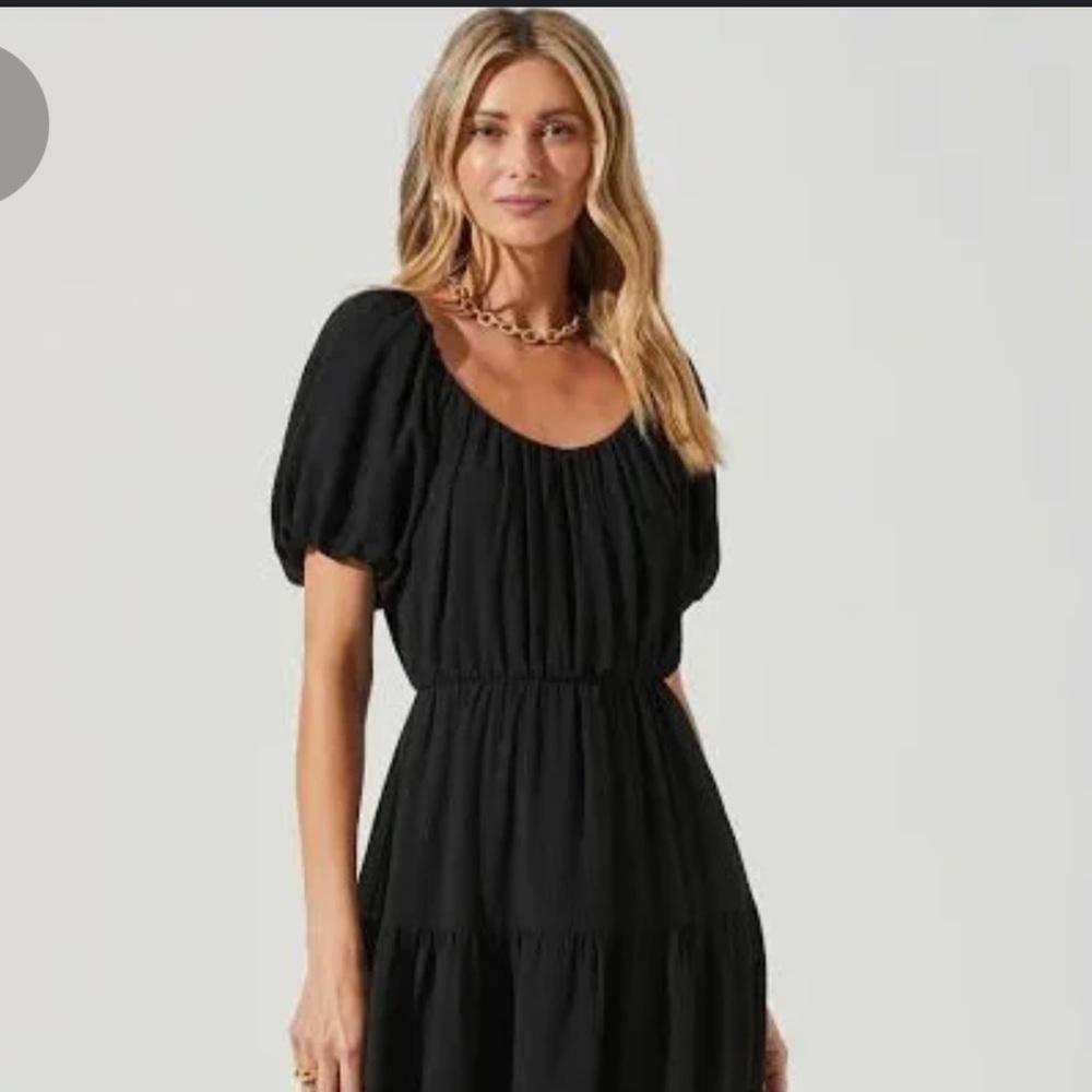 ASTR long black dress